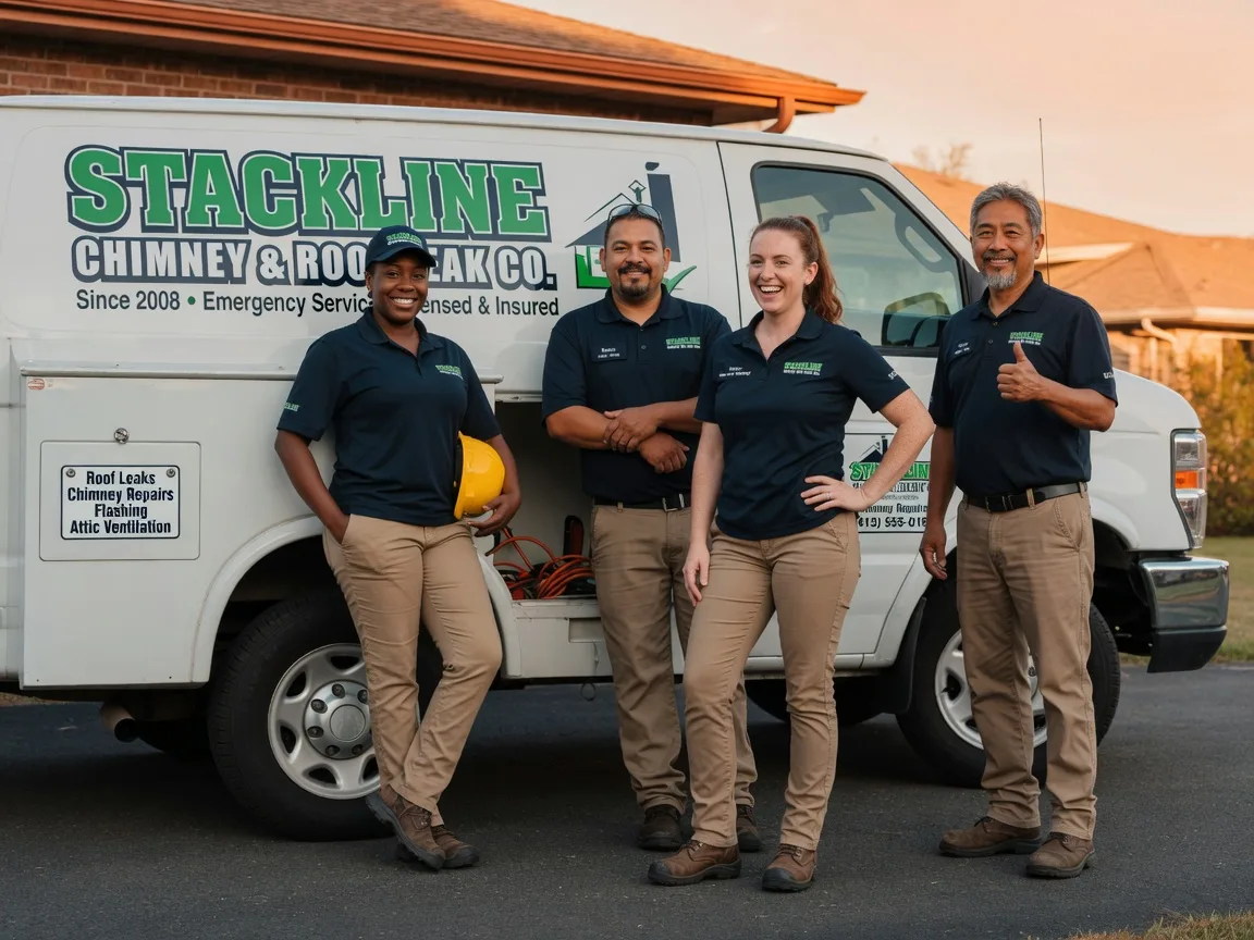 Chimney flashing repair company in Gretna, LA